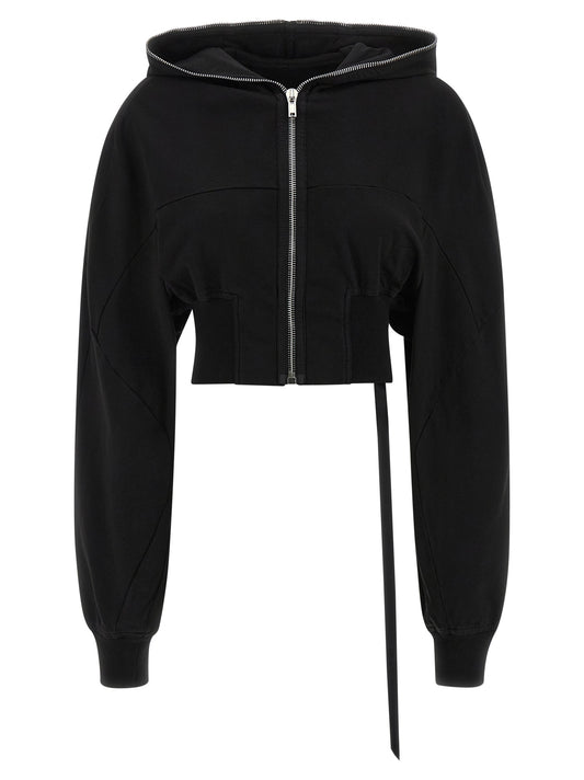 DRKSHDW Black Cotton Sweatshirt