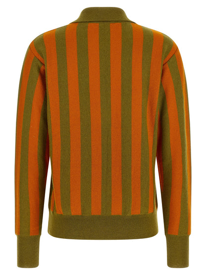 Alberto Biani Multicolor Cashmere Polo Shirt