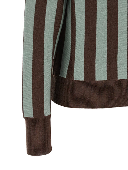 Alberto Biani Multicolor Cashmere Polo Shirt