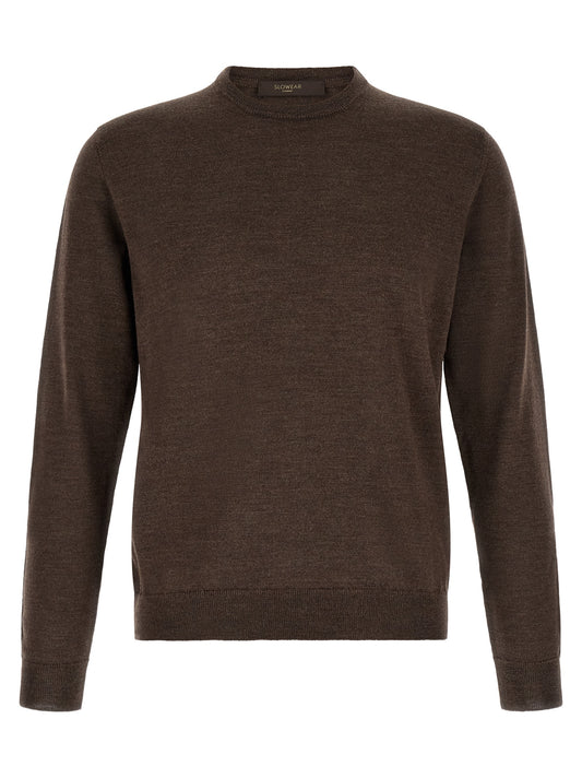 ZANONE Brown Virgin Wool Cardigan