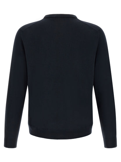 ZANONE Blue Virgin Wool Cardigan