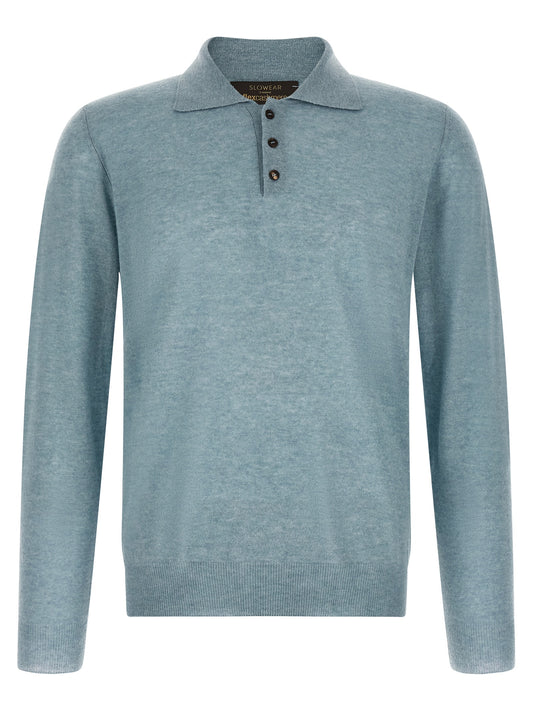 ZANONE Blue Cashmere Cardigan