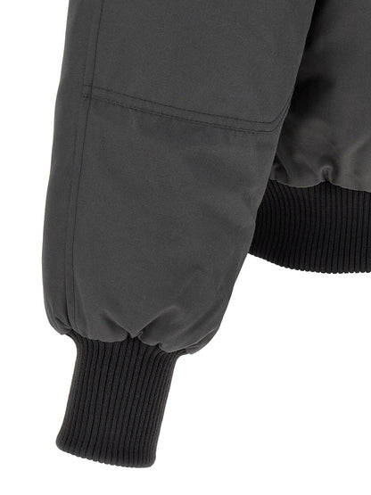 Canada Goose Gray Polyester Bomber