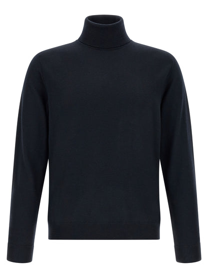 ZANONE Blue Virgin Wool Cardigan
