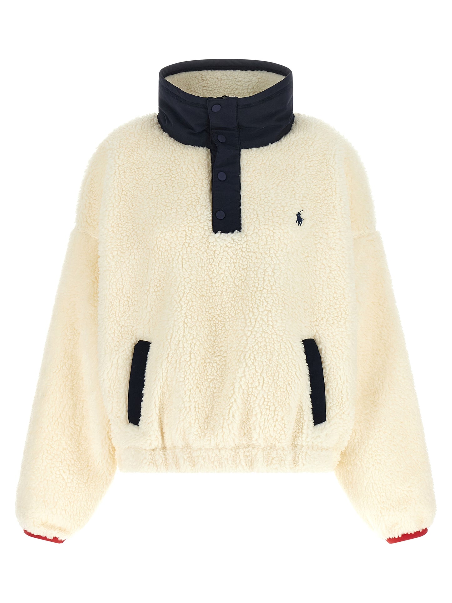 Polo Ralph Lauren White Polyester Cardigan