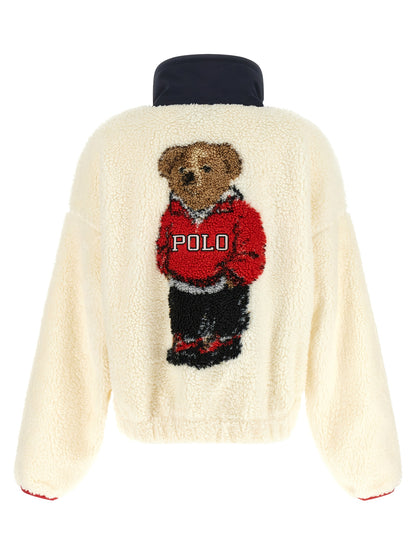 Polo Ralph Lauren White Polyester Cardigan