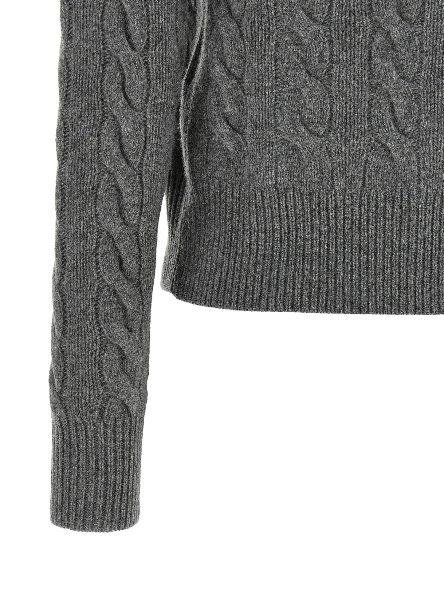 Polo Ralph Lauren Gray Wool Cardigan