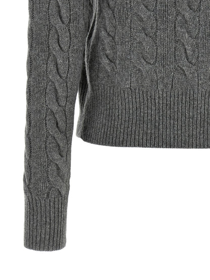 Polo Ralph Lauren Gray Wool Cardigan