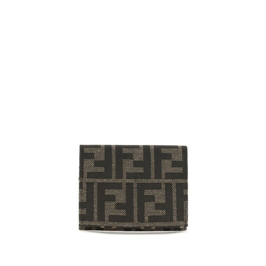 Fendi Brown Polyester Wallet