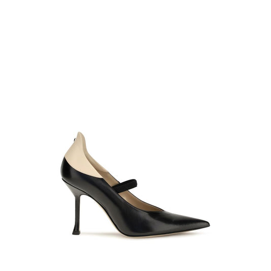 High-Heel Stiletto Pumps Heels by Fendi for women in bos taurus calfskin nappa leather and black showcases a effortlessly elegant silhouette as Women's Bos Taurus Calfskin Nappa Leather High-Heel Stiletto Pumps Heels, featuring a effortlessly elegant stiletto high-heel and a effortlessly elegant for an elegant look.