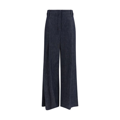 Brunello Cucinelli Blue Cotton Jeans Denim