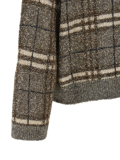 Brunello Cucinelli Multicolor Polyamide Cardigan