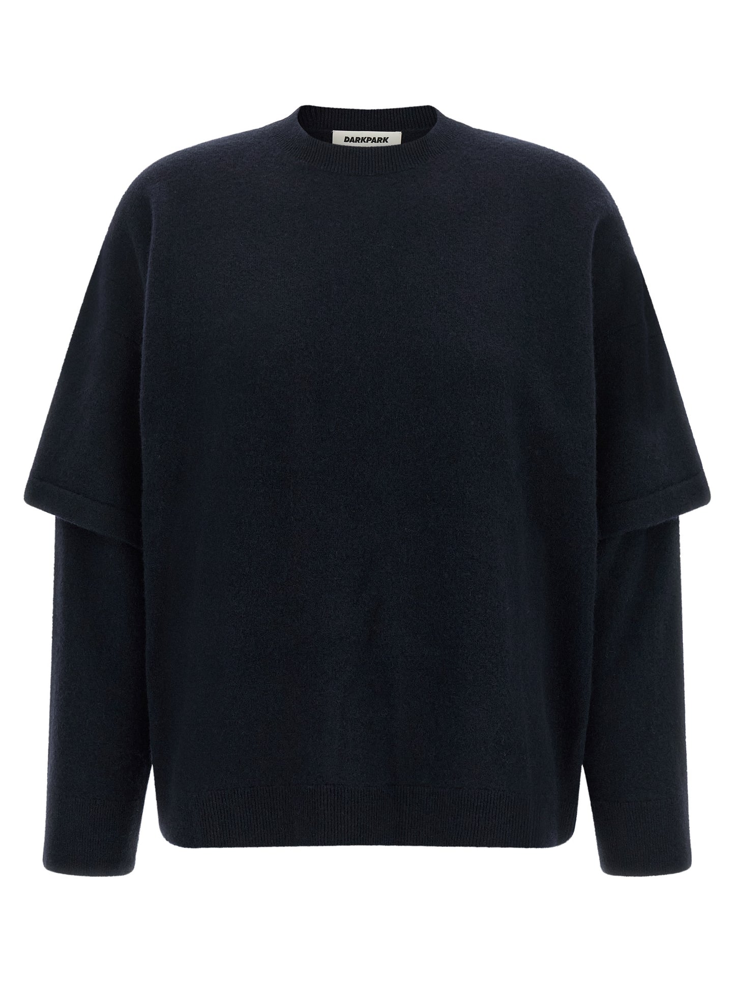 Darkpark Blue Merino Wool Cardigan