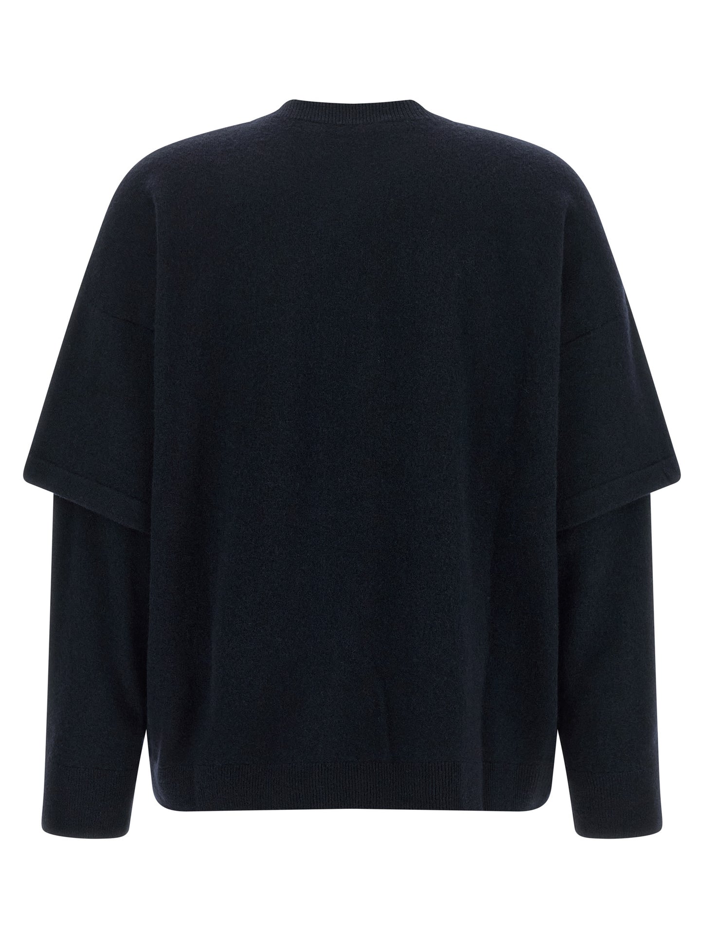 Darkpark Blue Merino Wool Cardigan