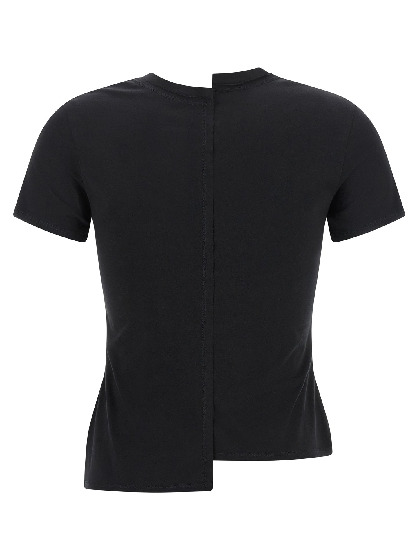 Y-3 Black Cotton T-Shirt