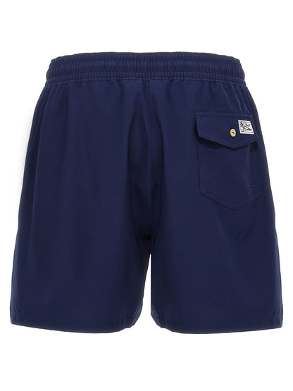 Polo Ralph Lauren Blue Polyester Bermuda Shorts
