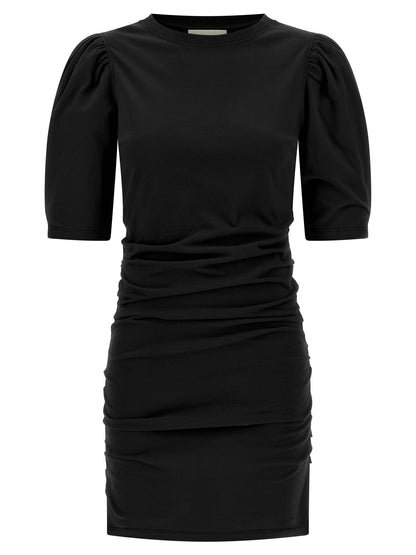 Isabel Marant Black Cotton Short Dress