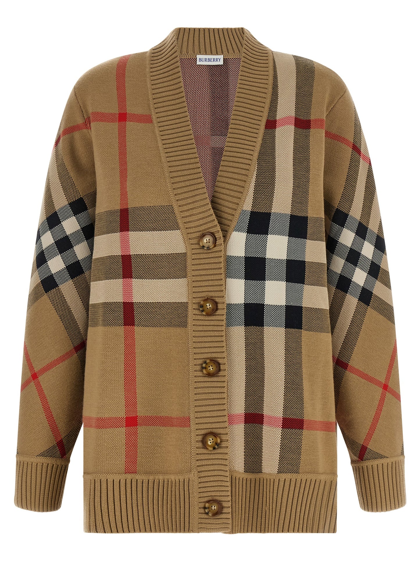 Burberry Beige Polyester Cardigan