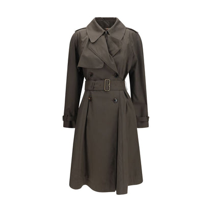 Burberry Bicolor Cotton Coat