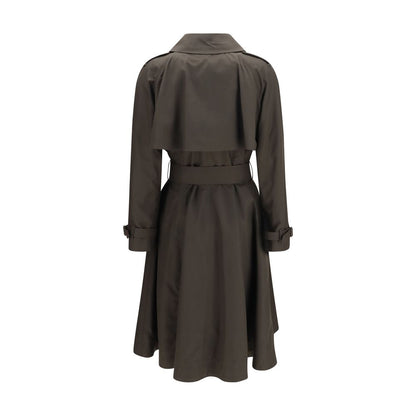 Burberry Bicolor Cotton Coat