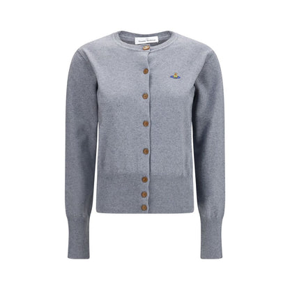 Vivienne Westwood Gray Cotton Cardigan