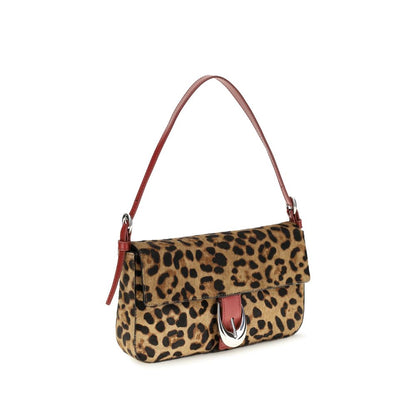 Staud Beige Calf Leather Bos Taurus Shoulder Bag