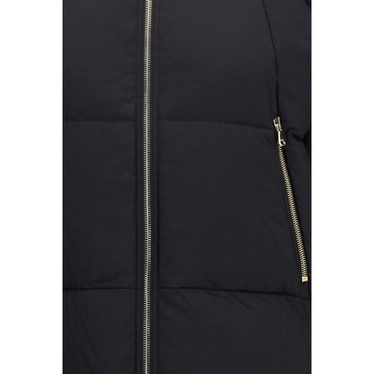 Tatras Black Nylon Full-Length Jacket
