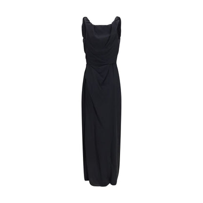 Vivienne Westwood Black Viscose Casual Dress