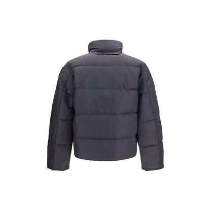 Parajumpers Gray Polyamide Full-Length Jacket