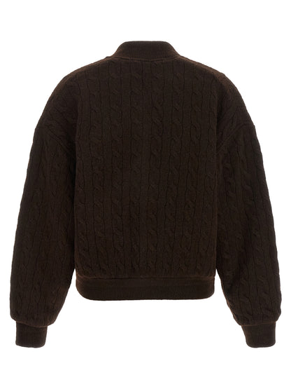 Polo Ralph Lauren Brown Wool Bomber