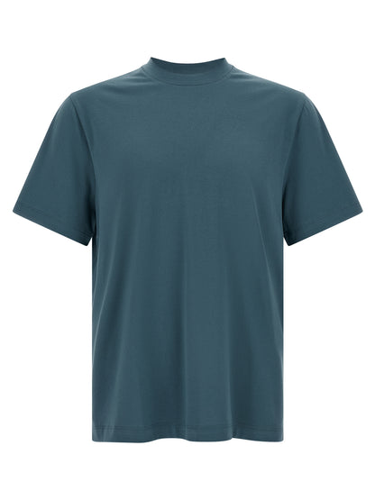 Brioni Blue Cotton T-Shirt