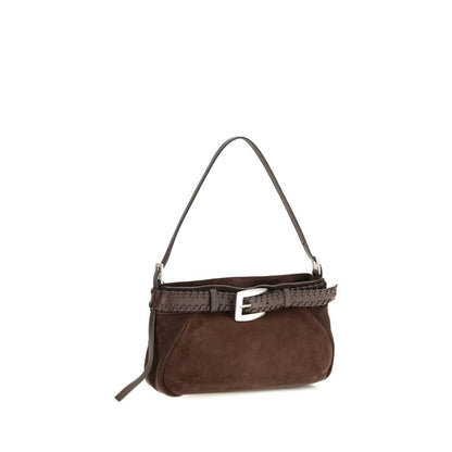 Staud Brown Lamb Ovis Aries Aries Shoulder Bag
