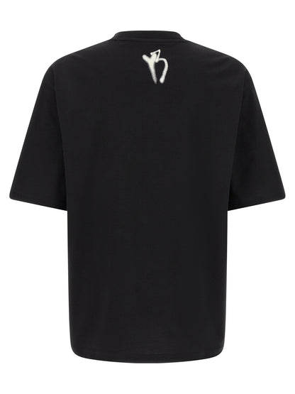 Y-3 Black Cotton T-Shirt