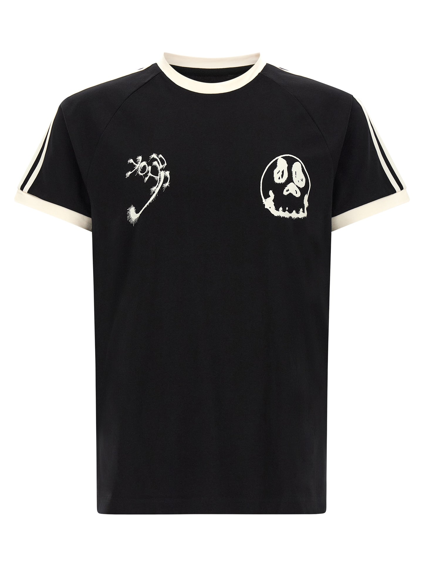 Y-3 Black Cotton T-Shirt