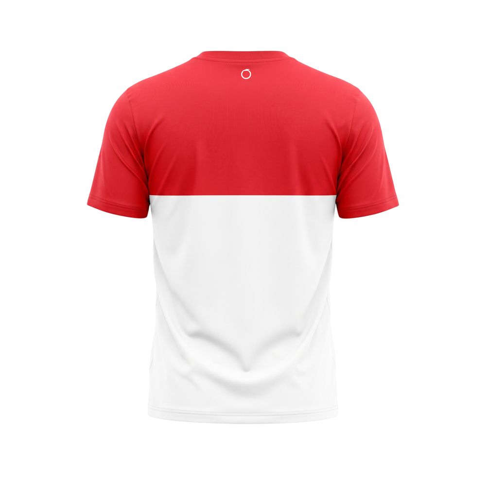T-Shirt by Trussardi Beachwear for men in cotton polyester white & print showcases a fashionable silhouette, elegantly detailed with a fashionable and crew neckline for a sophisticated, high-fashion look.
