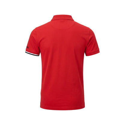 Polo Shirt by Iceberg for men in stretch cotton red features a eye catching silhouette, showcasing a refined and for a eye catching finish.