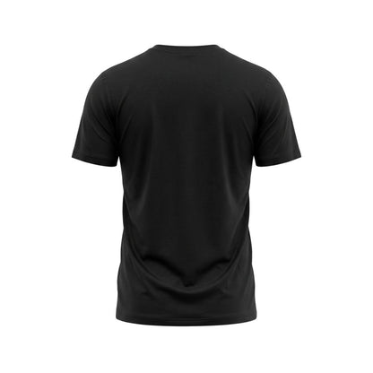 T-Shirt by Iceberg for men in stretch cotton black showcases a chic silhouette, artfully detailed with a chic crew neckline and for a chic finish.