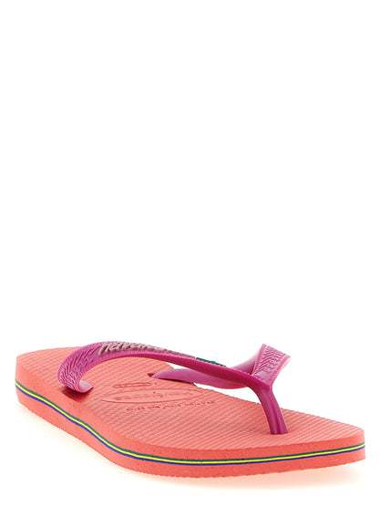 HAVAIANAS Fuchsia Rubber Slides