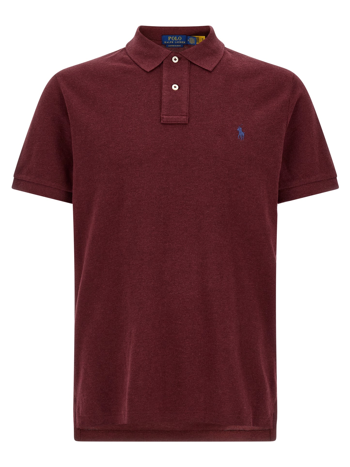 Polo Ralph Lauren Bordeaux Cotton Polo Shirt