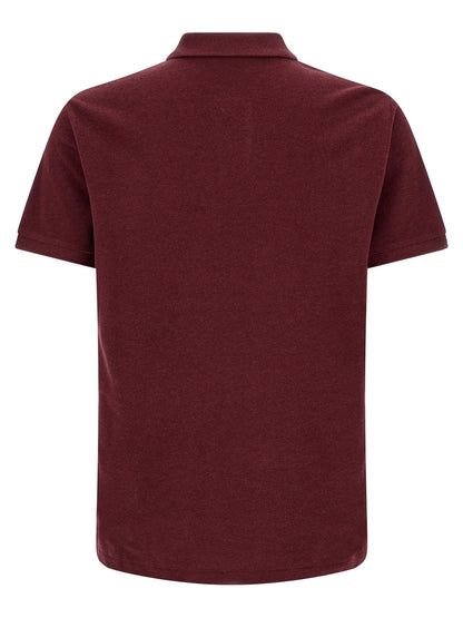 Polo Ralph Lauren Bordeaux Cotton Polo Shirt