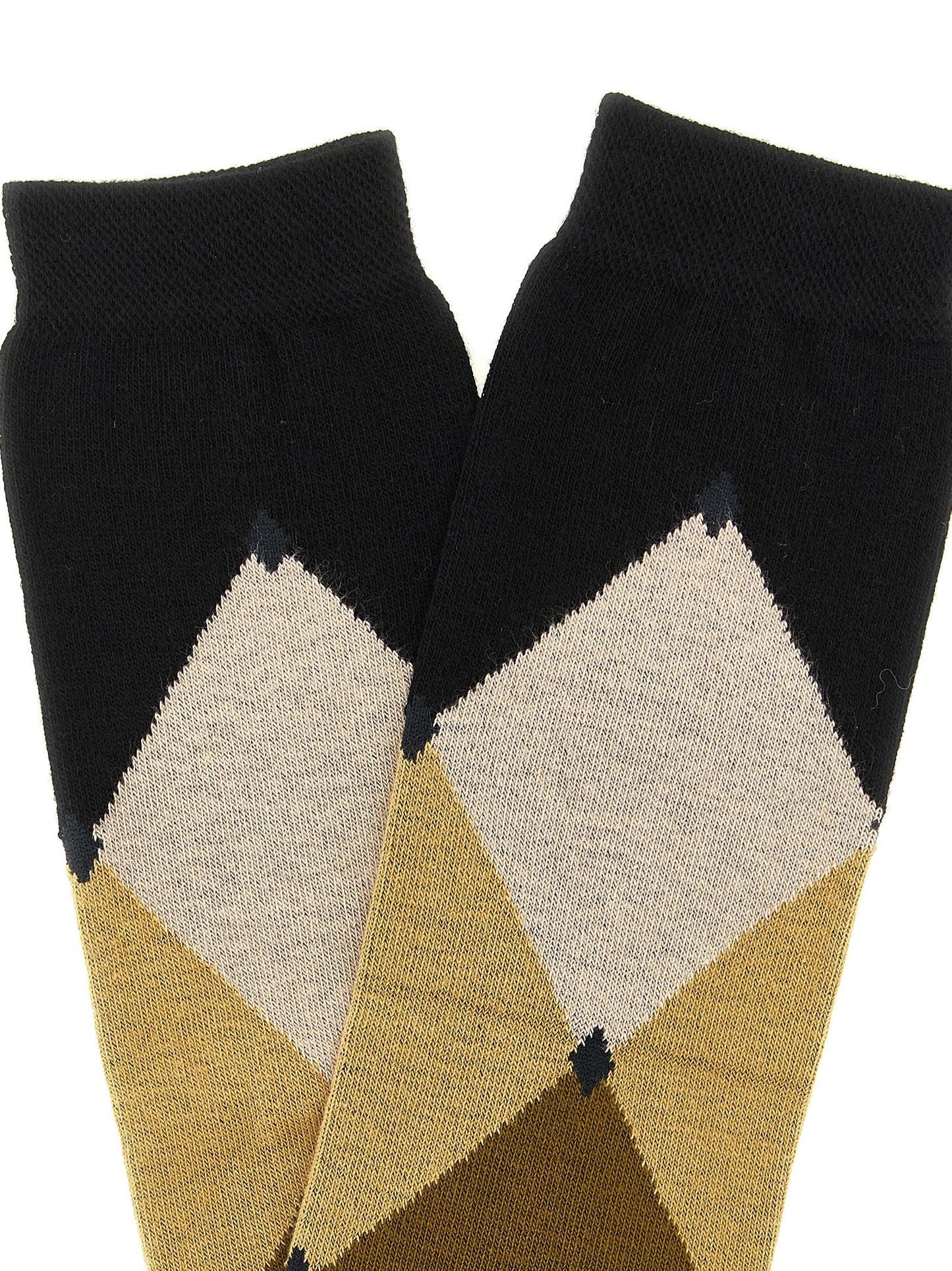 Ballantyne Black Cotton Socks