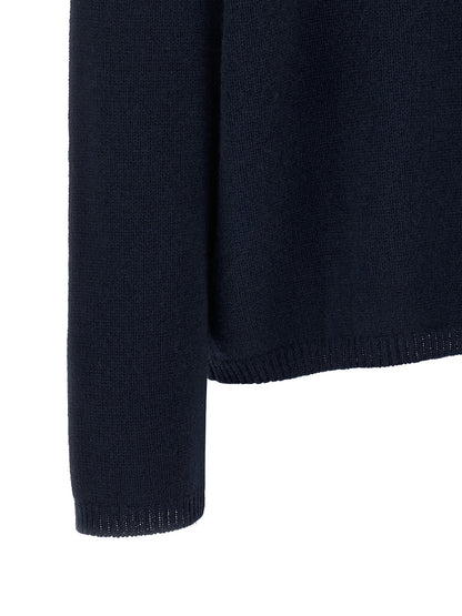BE YOU Blue Cashmere Cardigan