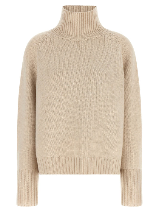 Cardigan by BE YOU for women in cashmere beige, camel & patterned features an impeccable silhouette, showcasing a sophisticated turtle high-neck neckline and detail for a truly impeccable finish.