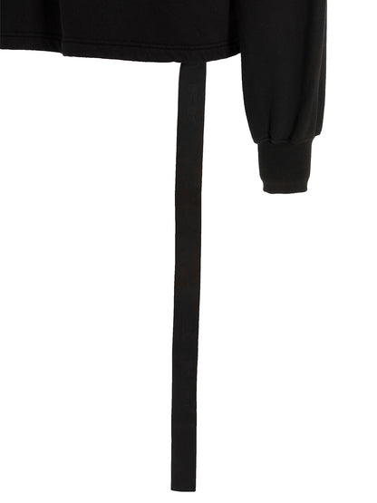 DRKSHDW Black Cotton Sweatshirt