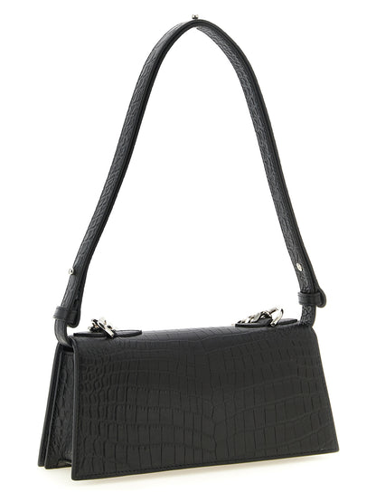 Alexander McQueen Black Calfskin Shoulder Bag