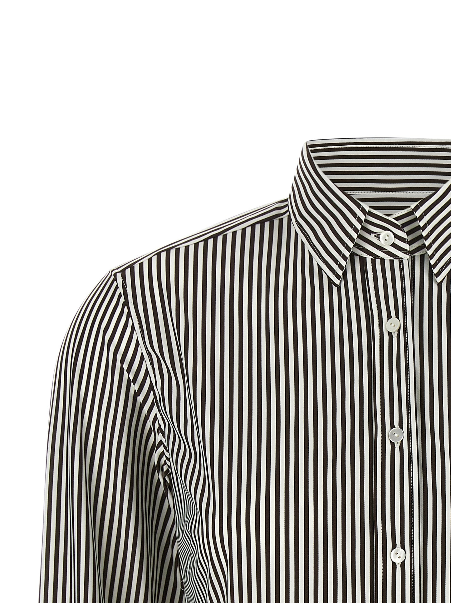 XACUS Bicolor Polyamide Blouse