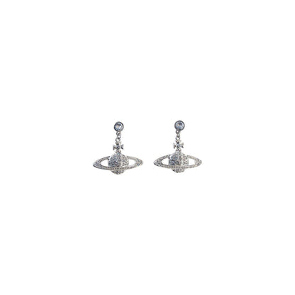Vivienne Westwood Silver Brass Earrings