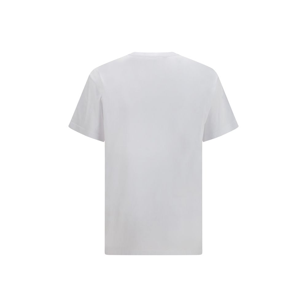 Vivienne Westwood Orb Men's Straight Regular Fit Short-Sleeve Crew Neck Cotton T-Shirt - Multicolor White