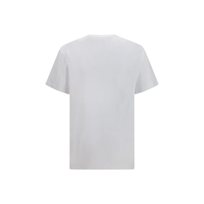 Vivienne Westwood Orb Men's Straight Regular Fit Short-Sleeve Crew Neck Cotton T-Shirt - Multicolor White