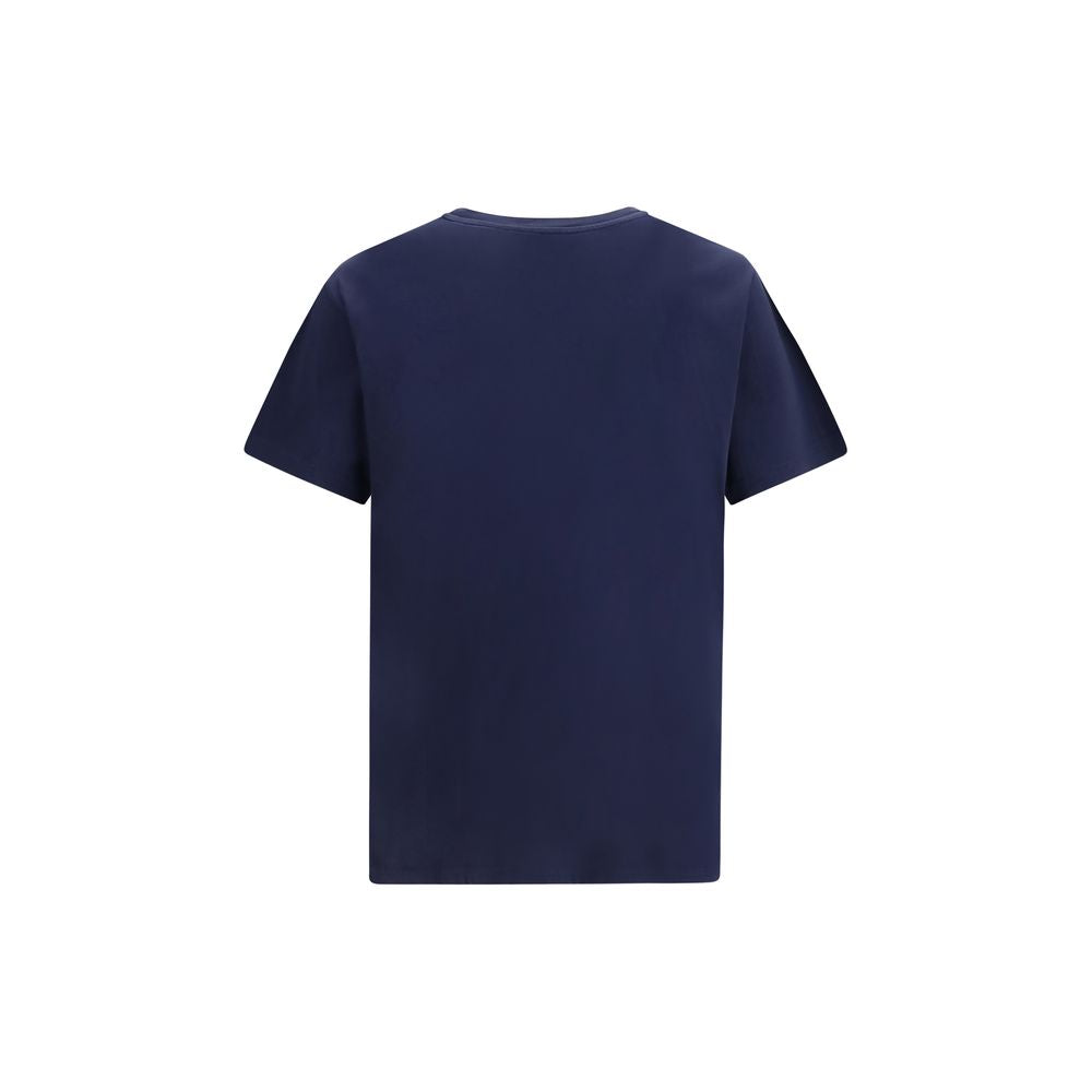 Vivienne Westwood Orb Men's Straight Regular Fit Short-Sleeve Crew Neck Cotton T-Shirt - Blue Multicolor